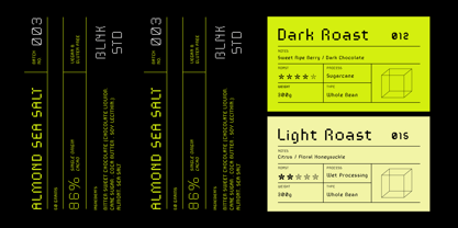 Teknolog Font Poster 8