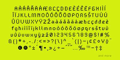 Teknolog Font Poster 2