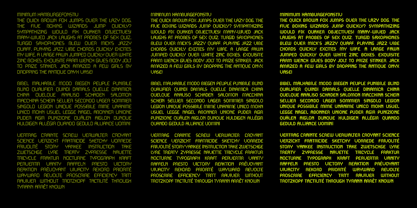 Teknolog Font Poster 3