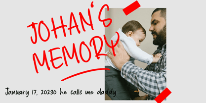 Happy Valentine Font Poster 2