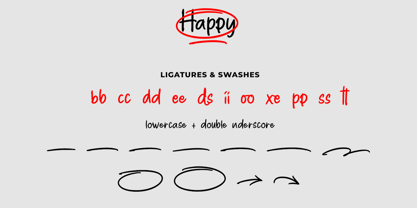 Happy Valentine Font Poster 9