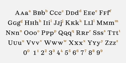 Werkdruck Font Poster 13