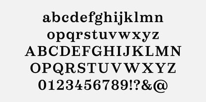 Werkdruck Font Poster 10