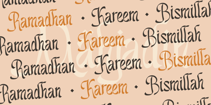 Mahjadin Font Poster 3