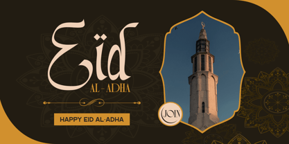 Mahjadin Font Poster 4