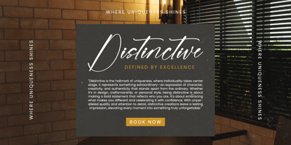 Homestay Nighter Font Poster 9