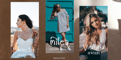 Mehmic Font Poster 4