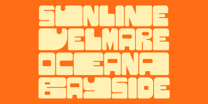 Teenage Sunkies Font Poster 3