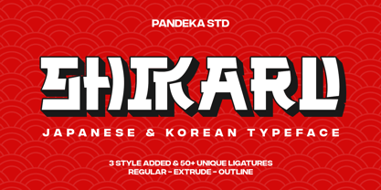 Shikaru Font Poster 1