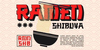 Shikaru Font Poster 2
