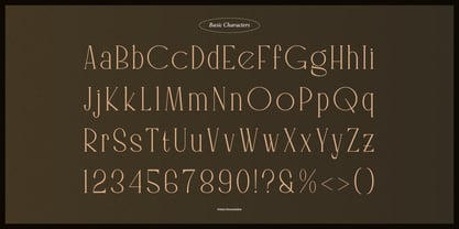 Archine Eamore Font Poster 10