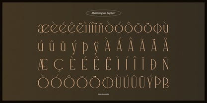 Archine Eamore Font Poster 11