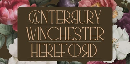 Archine Eamore Font Poster 5