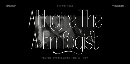 Thania Estrada Font Poster 4