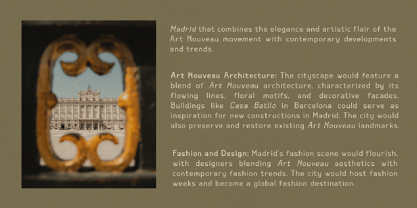 Nouveau Nexus Font Poster 7