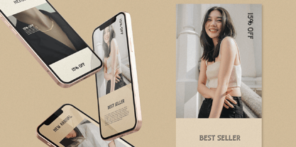 Nouveau Nexus Font Poster 4