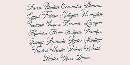 Cristalle Font Poster 3