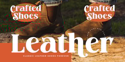 Marble Capital Font Poster 2