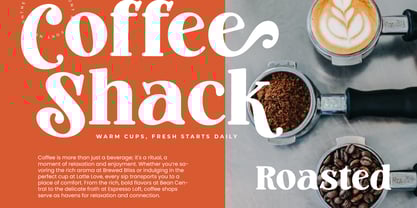 Marble Capital Font Poster 6