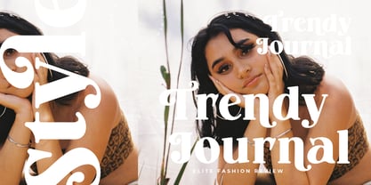 Marble Capital Font Poster 5