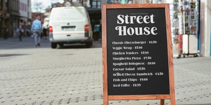 Marble Capital Font Poster 9