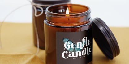 Marble Capital Font Poster 12