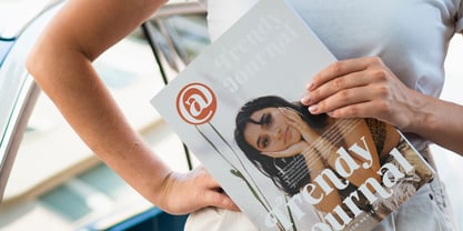 Marble Capital Font Poster 11