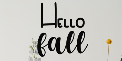 Winter night Font Poster 4