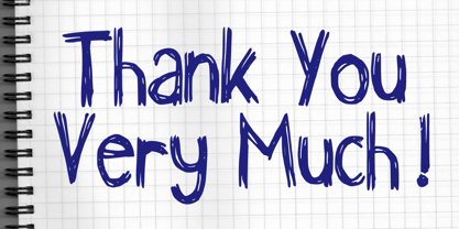 Untidy Handwriting Font Poster 5