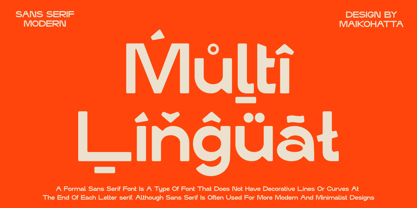 Minati Font Poster 6