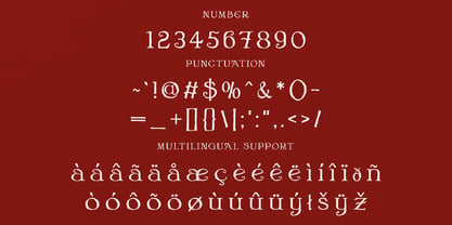 Winterveil Font Poster 8