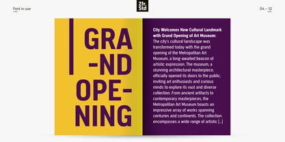 Segovia Narrow Font Poster 4