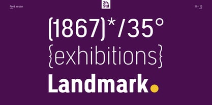 Segovia Narrow Font Poster 11