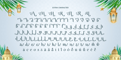 Madena Font Poster 9