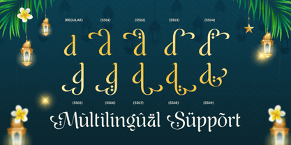 Madena Font Poster 12