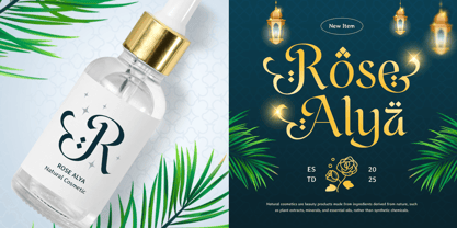 Madena Font Poster 5