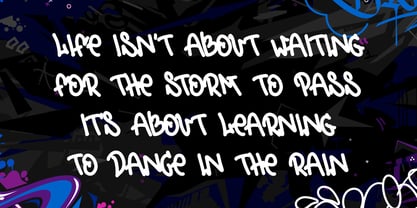 Urban Stroke Font Poster 2