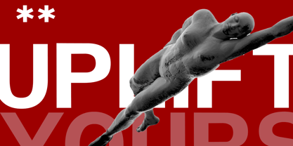 Hetrixo Typeface Font Poster 3