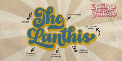 The Sticky Line Font Poster 11