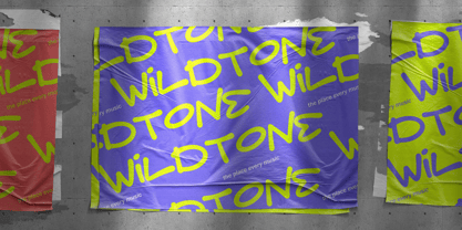 Glory Messup Font Poster 3