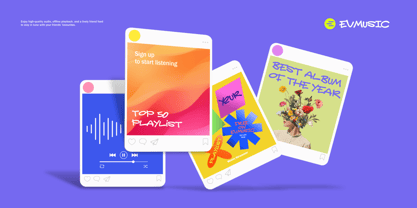 Glory Messup Font Poster 5