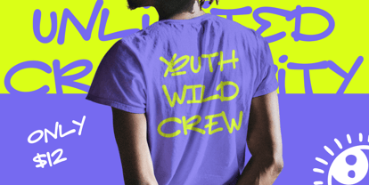 Glory Messup Font Poster 7