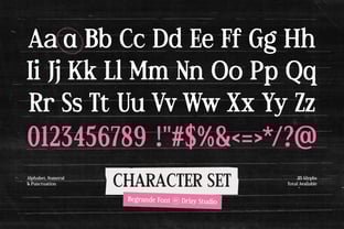 Begrande Font Poster 4