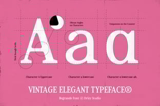 Begrande Font Poster 3