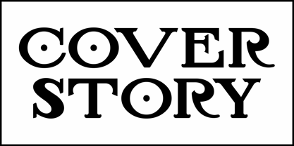 Cover Story JNL Font Poster 2