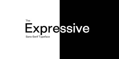 Exensa Grotesk Font Poster 2