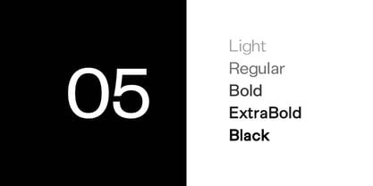 Exensa Grotesk Font Poster 4