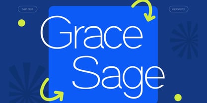 Grace Sage Font Poster 1