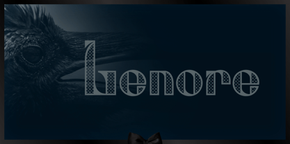 Blackbow Font Poster 7