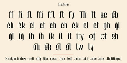 Bakelite Font Poster 4